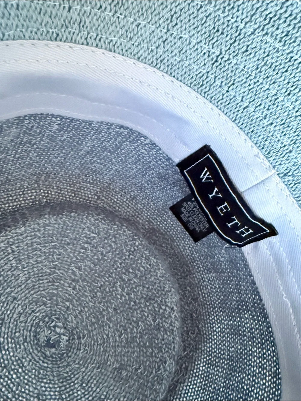Wyeth Bucket Hat is Celestial Blue
